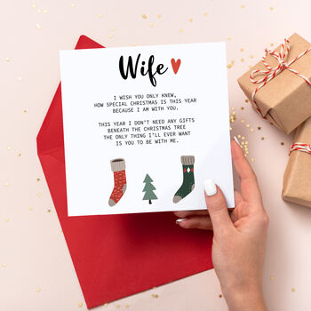 Boyfriend, Girlfriend, Wife, Husband Christmas Card, 6 of 7