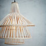 Bamboo Tiered Pendant Light, thumbnail 1 of 1
