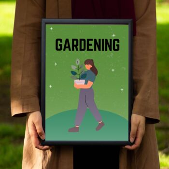 Personalised Gardening Gift Print, 2 of 4