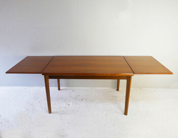 Mid Century Modern Danish Dining Table By Am Mobler, 2 of 9