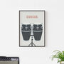 Conga Drum Print | Percussion Music Poster, thumbnail 9 of 9