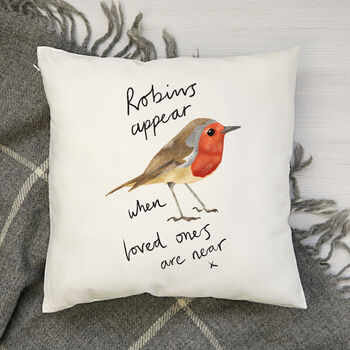 Robins Appear… Cushion, 2 of 2