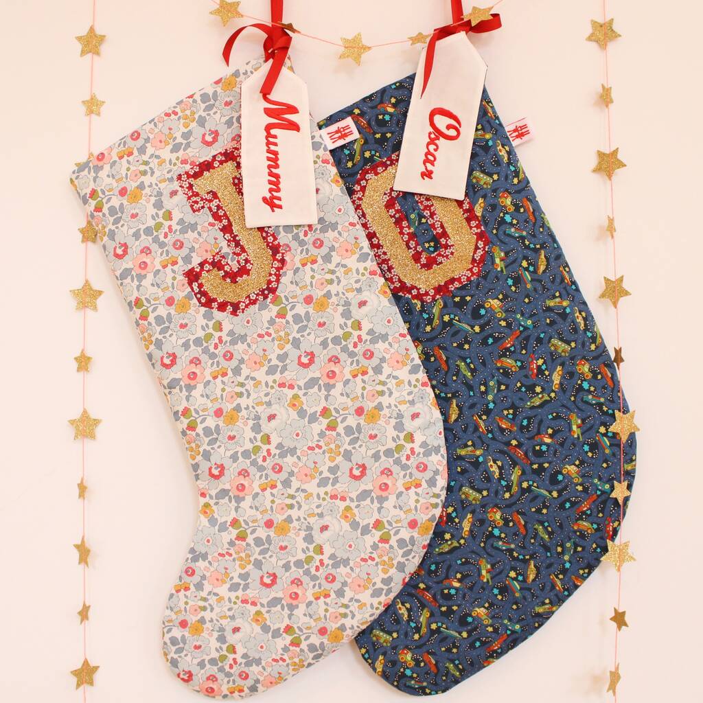 Personalised Christmas Stocking By milk two bunnies | notonthehighstreet.com