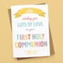 Personalised First Holy Communion Card, thumbnail 4 of 9