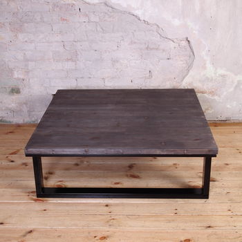 Modern Industrial Style Coffee Table, 4 of 4