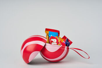 Bauble In Swedish Design Filled With A Choice Of Swedish Chocolates, Swedish Candy Or Chocolate Truffles Lucia, 10 of 12