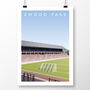 Blackburn Rovers Ewood Park Riverside Stand Poster, thumbnail 2 of 8