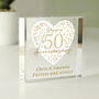 Personalised 50th Golden Anniversary Token, thumbnail 2 of 6
