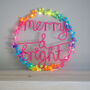 Merry And Bright Wreath Light, thumbnail 2 of 11