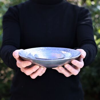 Personalised Aluminium Bowls Gift Set, 10th Year Gift, 2 of 6