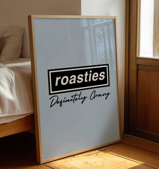 Roasties Definitely Gravy Christmas Print, 2 of 2