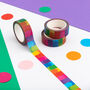 Colourful Geometric Pattern Paper Washi Tape, thumbnail 1 of 2