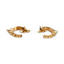 Vortex Gold Earrings, thumbnail 1 of 3