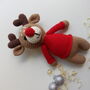 Personalised Reindeer Toy, thumbnail 2 of 3