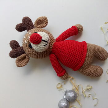 Personalised Reindeer Toy, 2 of 3