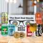 Best Dad Ipa Father's Day Craft Beer Gift Set For Him, thumbnail 1 of 4