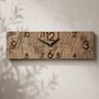 Bespoke Handcrafted Eight Colours Wall Clock, thumbnail 6 of 10