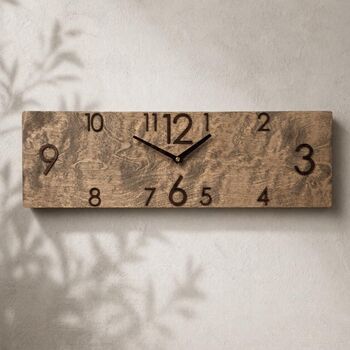 Bespoke Handcrafted Eight Colours Wall Clock, 6 of 10