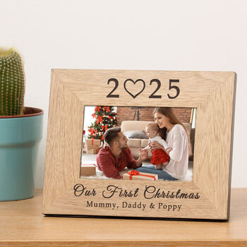 Our First Christmas 2025 Picture Frame, 3 of 4