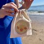 Shells And Sunshine Beach Finds Personalised Bag, thumbnail 4 of 4