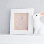 Personalised Baby Embroidered Initial Artwork, thumbnail 2 of 5