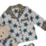Leonie Girls Star And Leopard Pyjama Set With Teddy, thumbnail 4 of 5