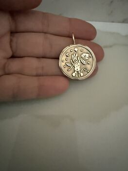 Hand And Rose Pendant, 2 of 3