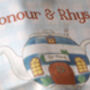 Teapot House Personalised Tea Towel, thumbnail 2 of 2