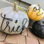 Halloween 'Trick Or Treat' Words For Pumpkin Decorating, thumbnail 1 of 6