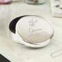Personalised Floral Round Trinket Box, thumbnail 3 of 5