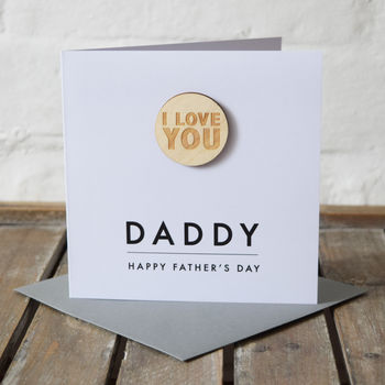 Personalised I Love You Badge Card, 5 of 5