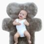 Flatout Bear Sheepskin Baby Rug Latte, thumbnail 1 of 1