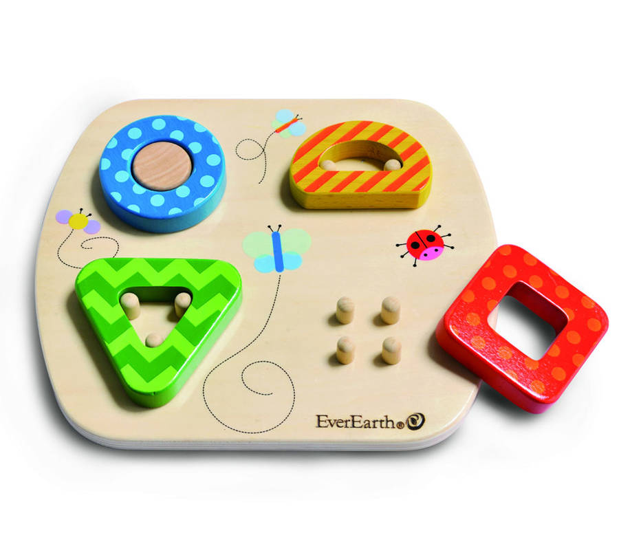 Shape Sorting Wooden Puzzle By