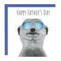 Fun Father's Day Meerkat Greeting Card, thumbnail 2 of 6