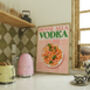 Vodka Pasta Kitchen Print, thumbnail 1 of 3