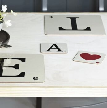 Scrabble Style Coaster, 3 of 6
