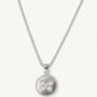 Gold Or Silver Butterfly Coin Necklace, thumbnail 5 of 10