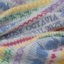 Personalised Lambswool Baby Blanket, thumbnail 3 of 6