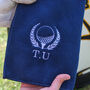 Personalised Golf Wreath Towel Accessories For Trolley, thumbnail 3 of 7