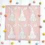Easter Rabbit Linen Napkins, thumbnail 11 of 11
