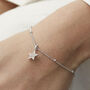 Topaz Star Bracelet In Silver Or 18ct Gold Vermeil, thumbnail 1 of 5