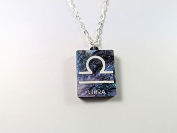 Zodiac Sign Necklace Star Sign Astrological Pendant, 8 of 11