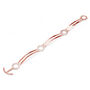 Art Deco Bracelet In 18ct Rose Gold Vermeil, thumbnail 1 of 2