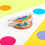 Set Of Three Rainbow Paper Clips, thumbnail 8 of 10