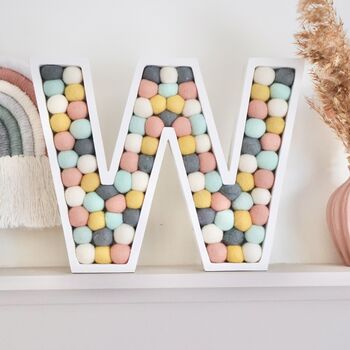 Pompom Initials, 12 of 12