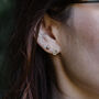 Sterling Silver Raindrop Earrings, thumbnail 3 of 5
