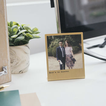 Personalised Solid Brass Photo Print, 8 of 12