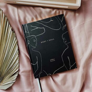 Body + Soul 12 Month Wellness Journal And Planner Black, 6 of 12
