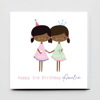 Happy Birthday Bestie Greeting Card, 5 of 6