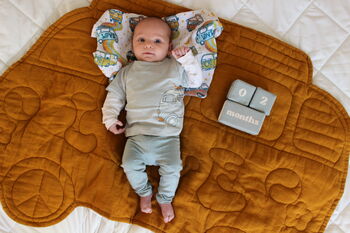 Happy Camper Organic Baby Muslin Square, 2 of 9